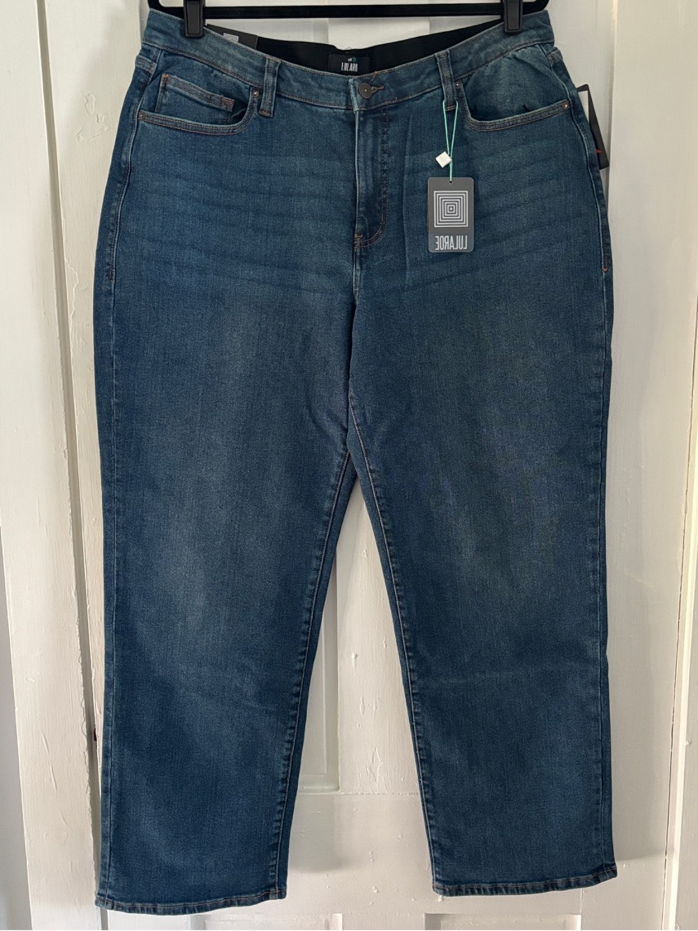 LuLaRoe Medium Blue Denim Jeans with Tags